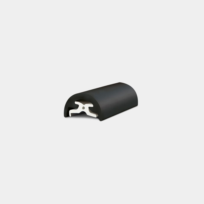 Dock Rubber Edging, marine PVC material Dock Edge Tessilmare